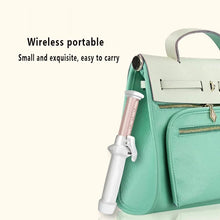 Load image into Gallery viewer, Wireless USB Hair Curler Fast Heating Curling Iron Mini Ceramic Hair Curler Curling Irons with Fast Chargerable Cord
