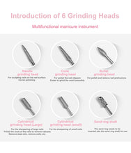 Load image into Gallery viewer, Electric Nail Drill Machine 20000RPM Professional Nail File Kit Cordless Milling Cutter Pedicure Manicure Tool Nail Salon
