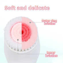 Load image into Gallery viewer, 3 In 1 Electric Facial Cleansing Brush Rotating Deep Pore Cleaning Skin Peeling Blackhead Removal Exfoliation Cleanser
