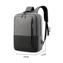 Load image into Gallery viewer, Backpack For Men USB Charging Bags For Male Multifunctional Waterproof Rucksack Laptop Bagpack  Business Casual Bag
