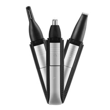 Load image into Gallery viewer, 3 In 1 Electric Hair Beard Nose Eyebrow Trimmer USB Rechargeable Hair Removal Shaver For Men Haircut Razor Tool Machine
