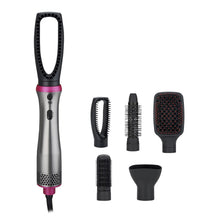 Load image into Gallery viewer, Hot Air Comb 5 In 1 Multifunctional hair Blower Volumizing and Anion Salon Blow Dryer hairdryer Curl Hair Brush Styler Tool
