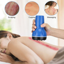 Load image into Gallery viewer, Electric Guasha Massager Scraping Tool Fat Burner Body Slimming Vacuum Cans Cupping Body Massage Negative Pressure Suction Cups
