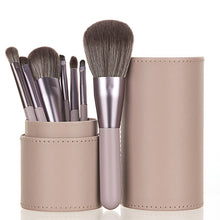 Load image into Gallery viewer, 7PC Makeup Brush Set With Case Organizer Pink Blush Eyeshadow Concealer Lip Cosmetics Make up For Powder Foundation Beauty Tools
