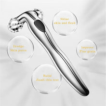Load image into Gallery viewer, 3D Face lift Roller Massager Massage Instrument 360 Rotate Roller Massager Y Shape For Face Lifting Wrinkle Remover
