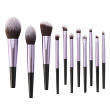 Load image into Gallery viewer, 11pcs Makeup Brushes Sets Tools Cosmetic Powder Contour Blush Lip Eyeshadow Concealer Facial Foundation Brush Kit
