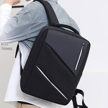 Load image into Gallery viewer, Backpack For Men Waterproof Nylon Luxury Designer Backbag USB Charging Business Anti-theft Black Urban Bag For Laptop 15.6-inch
