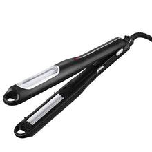 Load image into Gallery viewer, Automatic Rotating Hair Curler Professional Corrugated Waves Fast Heater Curling Irons Hair Crimper Fluffy Hair Styling Tools (Black)
