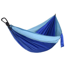 Load image into Gallery viewer, Hiking Camping Lightweight Hammocks Outdoor Backyard Leisure Hanging Swing Bed Furniture Leisure Sleeping Hanging Bed
