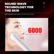 Load image into Gallery viewer, Electric Face Clean Brush Sonic Vibration Massage Facial Cleansing Blackhead Remover Deep Cleaning Washing Skin Care Tool
