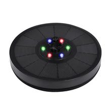 Load image into Gallery viewer, Solar Fountain Colorful LED Lights Swimming Pools Fountain Garden Pool Pond Bird Water Floating Lawn Decoration 7V/3W
