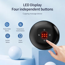 Load image into Gallery viewer, Electric Cupping Massager Vacuum Suction Cups Adjustable Cupping Massage Tool Guasha for Back Body Care
