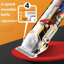 Load image into Gallery viewer, Professional Hair clipper Rechargeable Hair Trimmer Electric Hair Cutting Machine Cord or Cordless Use Barber clipper
