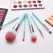 Load image into Gallery viewer, 12pcs/set Makeup Brushes Light Blue Beauty Cosmetics Foundation Blush Powder Concealer Eyeshadow Eyebrow
