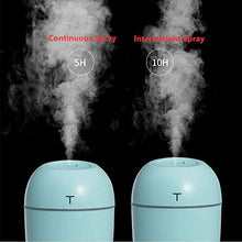 Load image into Gallery viewer, 220ML Ultrasonic Mini Air Humidifier Aroma Essential Oil Diffuser USB Rechargeable Mist Maker Purifier LED Night Light Car Home
