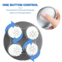 Load image into Gallery viewer, Electric Head Massage Device 3D Stereo Scalp Stress Relax Head Massage Tool Prevent Hair Loss Body Deep Tissue Kneading Massager
