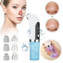 Load image into Gallery viewer, Electric Small Bubble Blackhead Remover USB Rechargeable Water Cycle Pore Acne Pimple Removal Vacuum Suction Facial Cleaner Tool

