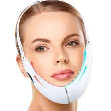 Load image into Gallery viewer, EMS Facial Massager V-Line Lift Up Belt Double Chin Reducer Machine LED Face Slimming Vibration Massage Cellulite Jaw Device
