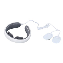 Load image into Gallery viewer, Electric Neck Massager Pulse Back 6 Modes Heating Shoulder EMS Muscle Massage Trainer Relaxation Pain Relief Physiotherapy Tools

