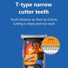 Load image into Gallery viewer, Cordless Fashion Graffiti Trimmer Men Zero Gapped Professional Hair Clipper Scrawl Finish Hair Cutting Machine
