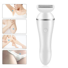 Load image into Gallery viewer, Electric Epilator Hair Shaver Facial Painless Shaving Underarm bikini Hair Removal Women Razor Whole Body Hair Removal
