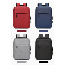 Load image into Gallery viewer, Backpack For Men Portable USB Charging Bag For Laptop 15.6 Inch Multifunctional Waterproof Rucksack Business Travel Backbag
