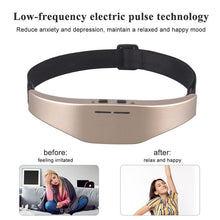 Load image into Gallery viewer, Smart Electric Head Massager Microcurrent Wireless Sleep Instrument Sleep Treatment for Better Sleep and Relieve Headache
