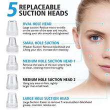 Load image into Gallery viewer, Electric Facial Blackhead Remover Vacuum Acne Spots Pore Black Dot Cleaner Pimple Remover Face Deep Cleaning Machine Beauty Tool
