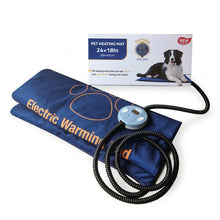Load image into Gallery viewer, 45×60cm Pet Electric Heating Pad Blanket Pet Dog Cat Winter Warmer Pad Waterproof Adjustable Temperature Dog Mats
