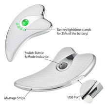 Load image into Gallery viewer, Electric Facial Scraper Red Blue LED Light Face Lift Devices GuaSha Massagers Wrinkle Removal Home Beauty Devices Face Skin Care
