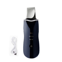 Load image into Gallery viewer, Ultrasonic Skin Scrubber Vibration Facial Deep Cleansing Blackhead Remover Face Peeling Lifting Massage Cleaner Beauty Device
