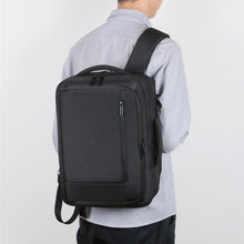 Load image into Gallery viewer, Men's Backpack Trendy Multifunctional Oxford Cloth Laptop Backpack USB Rechargeable Waterproof Business Bag For Man
