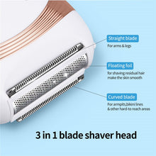 Load image into Gallery viewer, Portable Electric Hair Remover Washable Painless Hair Remover Bikini Armpit Arm Shaver Epilator for Women USB Charging
