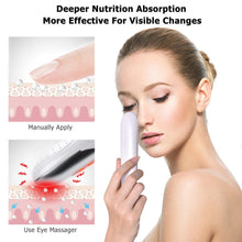 Load image into Gallery viewer, Electric Eye Massager Anti Wrinkle USB Rechargeable 4-in-1 Eye Massage Device Anti Aging Eye Care Hot Massage Vibration Instrument
