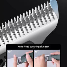 Load image into Gallery viewer, Professional Barber Hair Trimmer T-blade Dry-shaving and Fading Hair Clipper All-around Outlining Close-cutting Machine
