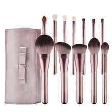 Load image into Gallery viewer, 12pcs Grapes Makeup Brushes Set Microcrystalline Silk Cosmetic Bag Foundation Concealer Blush Shading Eyeshadow Beauty
