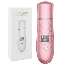 Load image into Gallery viewer, EMS Skin Scrubber Ultrasonic Facial Skin Spatula 36-42°C Heating Facial Cleansing Blackhead Remover Extractor Face Cleaning Tool
