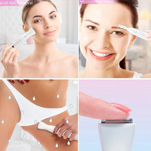 Load image into Gallery viewer, 4 in 1 Multi-function Electric Epilator Lady Shaver Eyebrow Private Painless Hair Removal USB Recharge Shaving Machine
