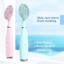 Load image into Gallery viewer, New Electric Facial Cleansing Brush Skin Pore Anti Aging Wrinkle Brush For Removing Skin's Blackheads Cosmetic Remove

