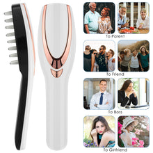 Load image into Gallery viewer, 3-IN-1 USB Rechargeable Hair Growth Infrared Electric Massage Anti Hair Loss Phototherapy Scalp Massager Comb LED Light
