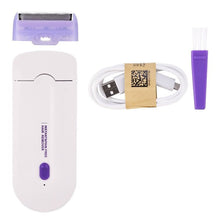 Load image into Gallery viewer, Electric Rechargeable Sense-Light Technology Painless Hair Removal Device Epilator Women Lady Shaver Skin Cleaning Care
