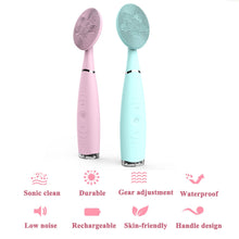 Load image into Gallery viewer, New Electric Facial Cleansing Brush Skin Pore Anti Aging Wrinkle Brush For Removing Skin's Blackheads Cosmetic Remove
