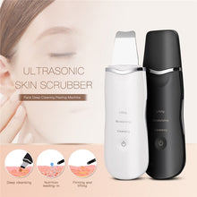 Load image into Gallery viewer, Ultrasonic Ion Deep Clean Skin Scrubber Pore Cleaner Exfoliating Blackhead Remover USB Rechargeable Face Lift Peeling Shovel
