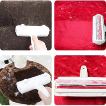 Load image into Gallery viewer, 2-Way Remove Pet Hair Roller Dog Cat Hair Remover Brush Carpet Cleaning Brush Cat Lint Sticking Roller Carpet Cleaner Brushes

