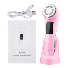 Load image into Gallery viewer, 5 In 1 EMS Facial Beauty machine Skin Care Tool Electroporation Rejuvenation Women Face Care Anti Wrinkles
