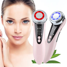 Load image into Gallery viewer, 4 In 1 LED Face Massager Skin Rejuvenation EMS Facial Lifting Wrinkle Removal Skin Tightening Hot Cool Beauty Device
