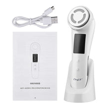 Load image into Gallery viewer, 5 In 1 EMS Facial Beauty machine Skin Care Tool Electroporation Rejuvenation Women Face Care Anti Wrinkles
