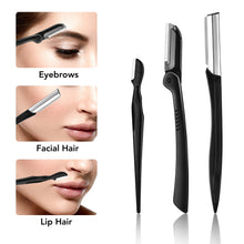 Load image into Gallery viewer, 11Pcs Professional Eyebrow Trimming Tool Set Eyebrow Shaping Knife Tweezers Comb Pencil Eyebrow Trimming Clip Make Up Tool Kit
