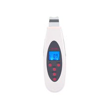 Load image into Gallery viewer, Ultrasonic Skin Scrubber Deep Face Cleaning Machine Remove Dirt Blackhead Peeling Lifting Massager + Nano Facial Steamer Sprayer
