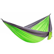 Load image into Gallery viewer, Hiking Camping Lightweight Hammocks Outdoor Backyard Leisure Hanging Swing Bed Furniture Leisure Sleeping Hanging Bed
